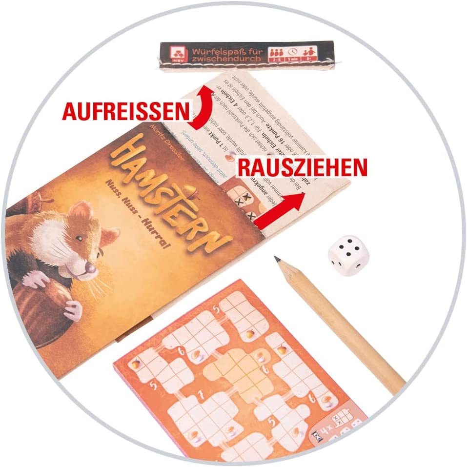 Nürnberger-Spielkarten-Verlag Hamstern Würfelspiel Beschreibung