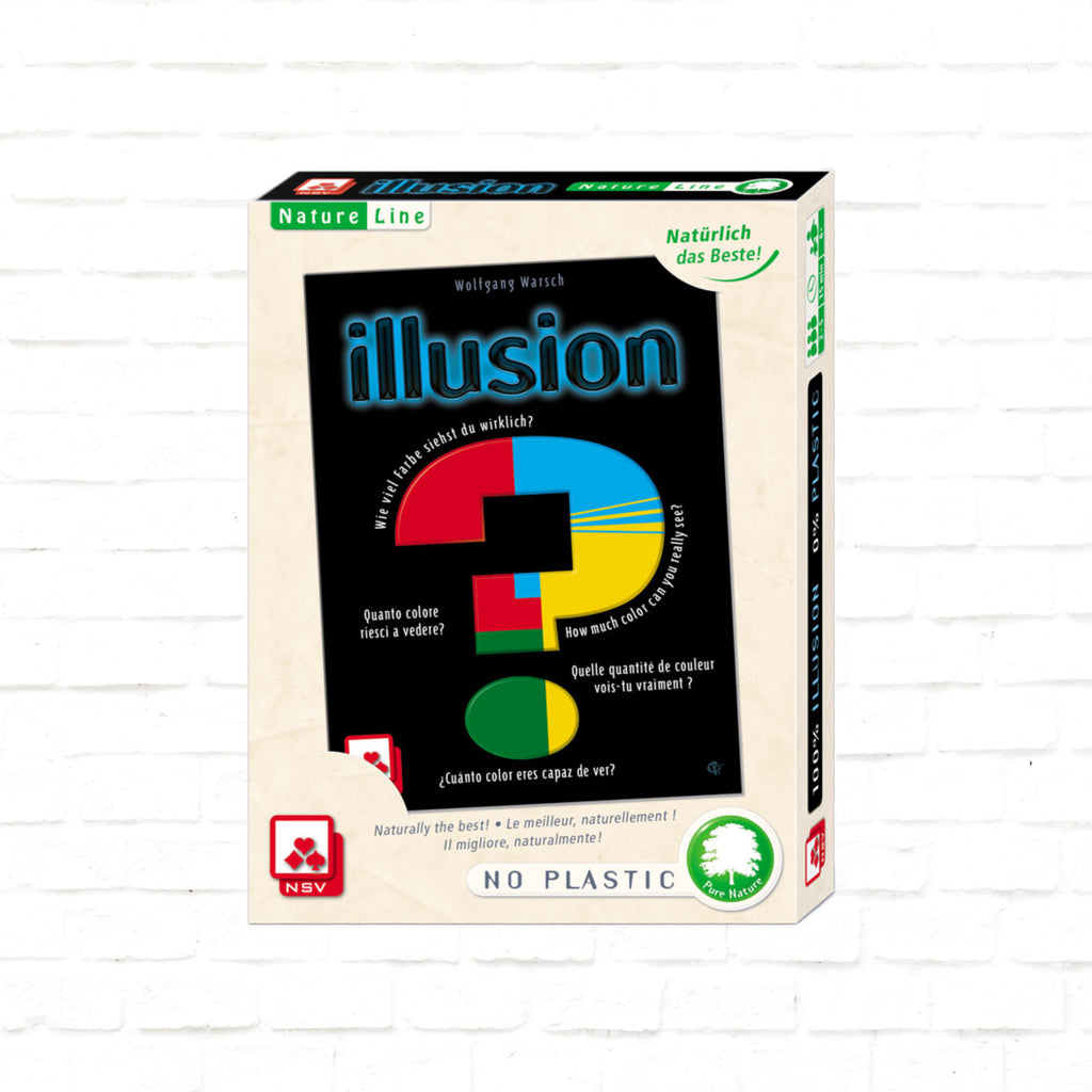 Nürnberger Spielkarten Verlag Illusion Natureline card game 3d cover International Edition