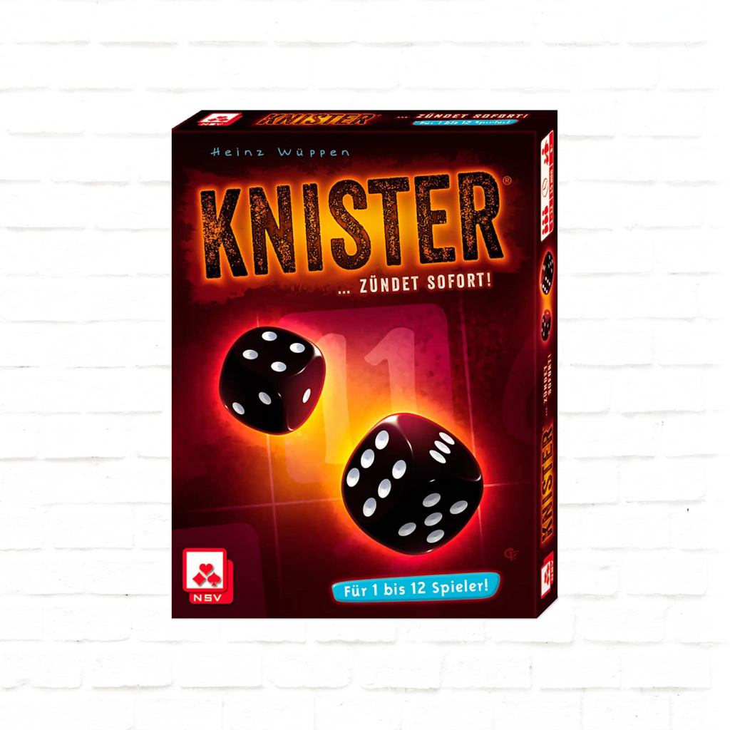 Nürnberger-Spielkarten Verlag Knister Deutsche Ausgabe Würfelspiel 3d cover