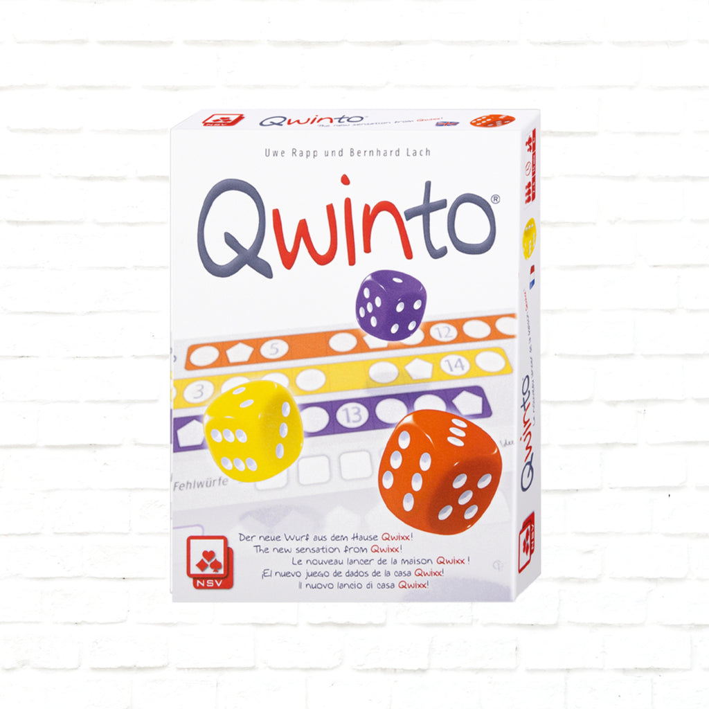 Nürnberger-Spielkarten-Verlag Qwinto dice game 3d cover International Edition