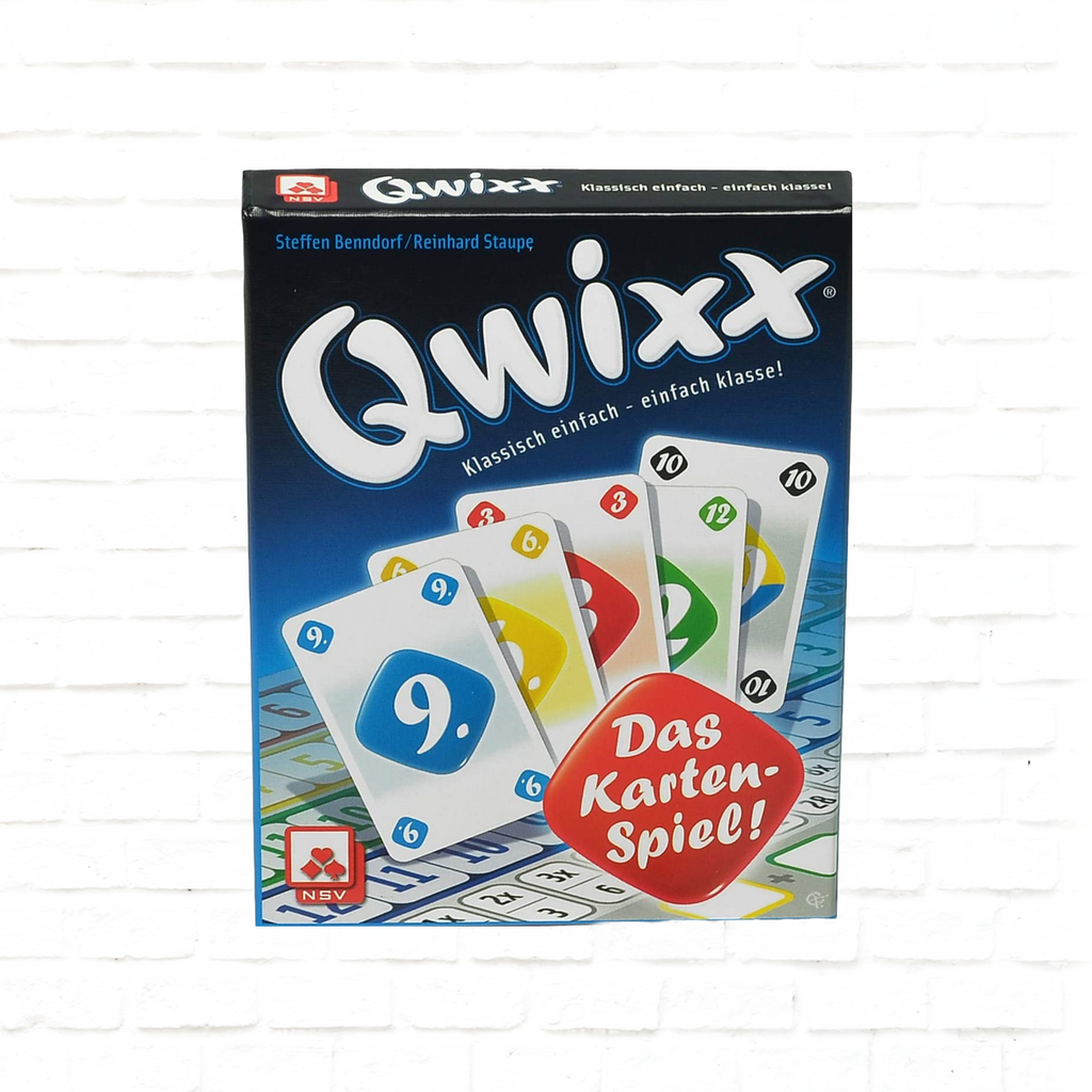 Nürnberger-Spielkarten-Verlag Qwixx Das Kartenspiel 3d cover
