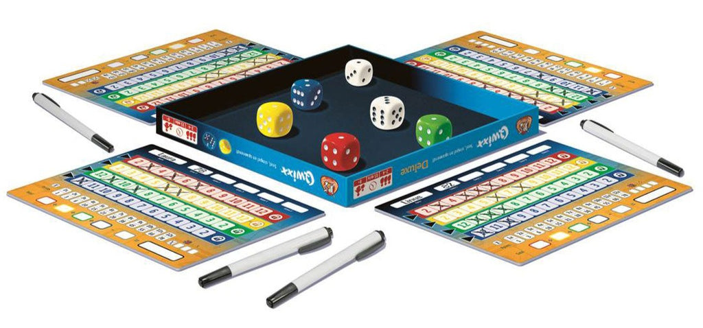 Nürnberger-Spielkarten-Verlag Qwixx Deluxe dice game erasable scoring boards