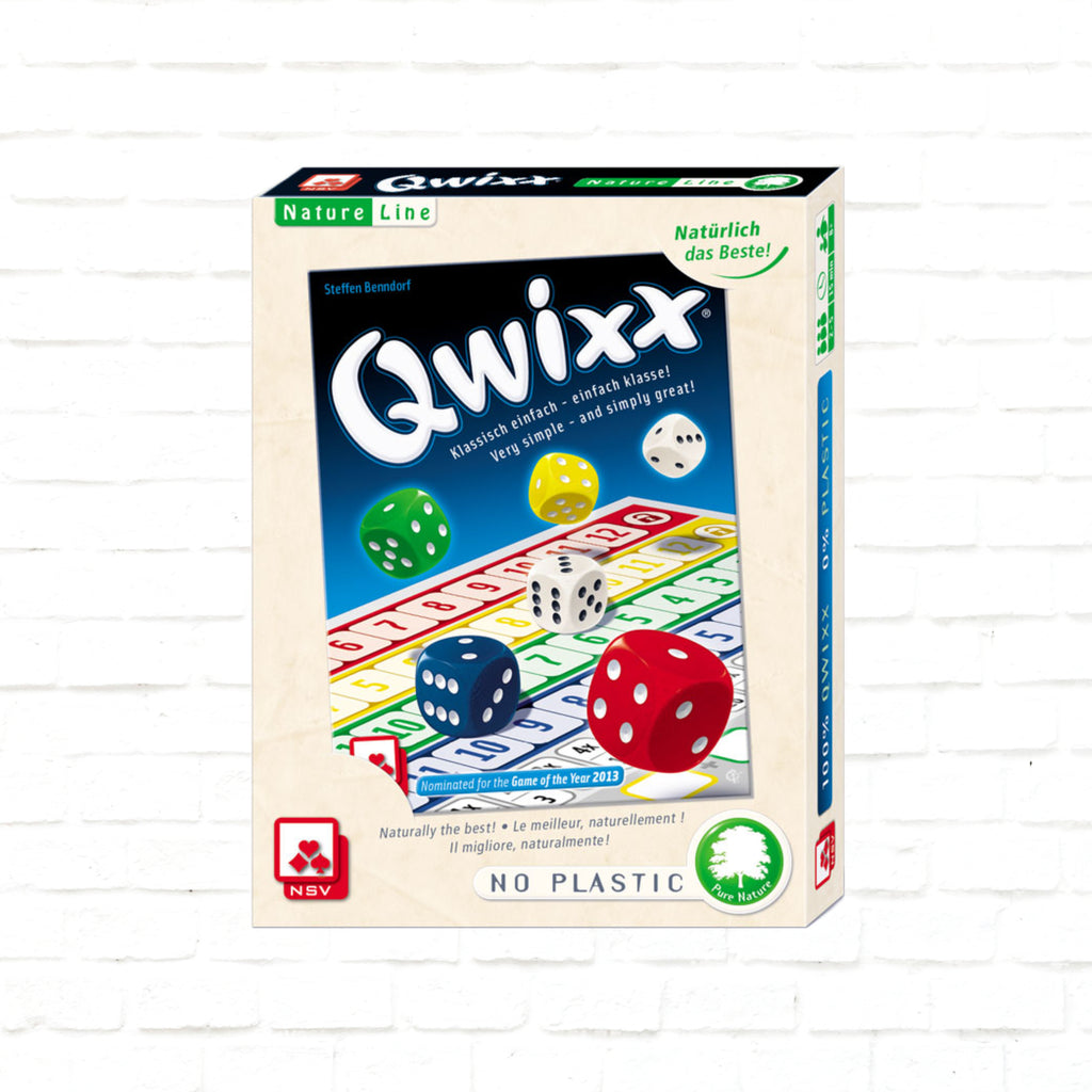 Nürnberger-Spielkarten-Verlag Qwixx Natureline International Dice Game Cover