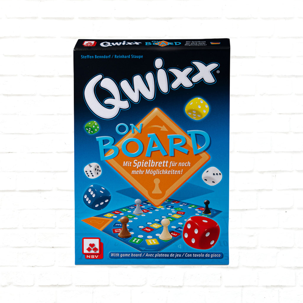 Nürnberger-Spielkarten-Verlag Qwixx On Board Dice Game Cover