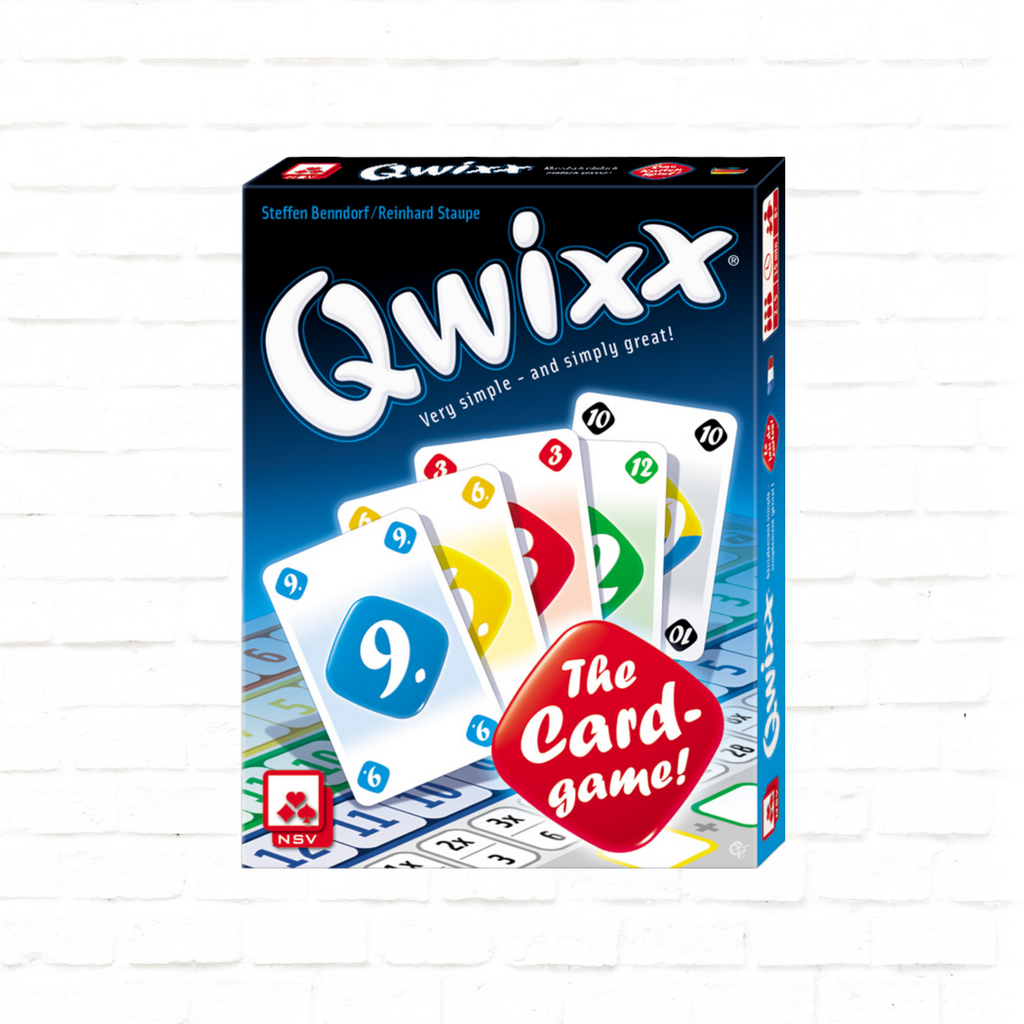 Nürnberger-Spielkarten-Verlag Qwixx The Card Game International card game 3d cover 