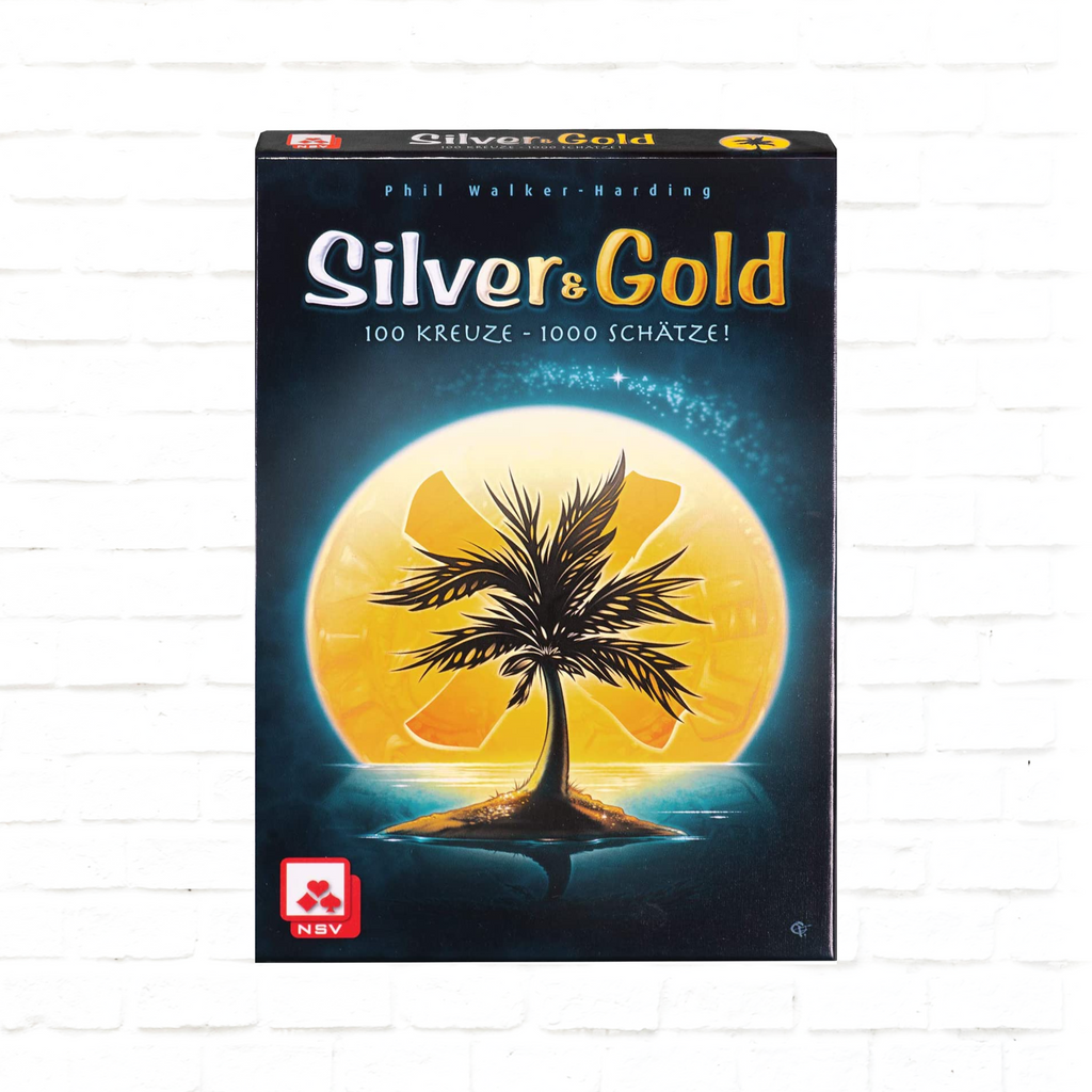 Nürnberger-Spielkarten-Verlag Silver and Gold Deutsche Ausgabe Kartenspiel 3d cover