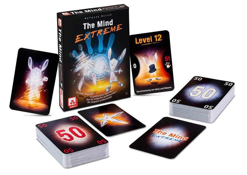 Nürnberger-Spielkarten-Verlag The Mind Extreme card game cards components presentation