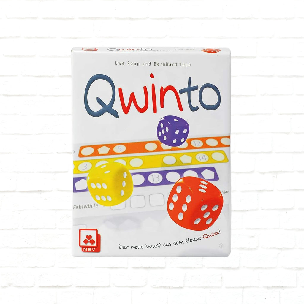 Nürnberger-Spielkarten-Verlag Qwinto würfelspiel 3d cover Deutsche Ausgabe