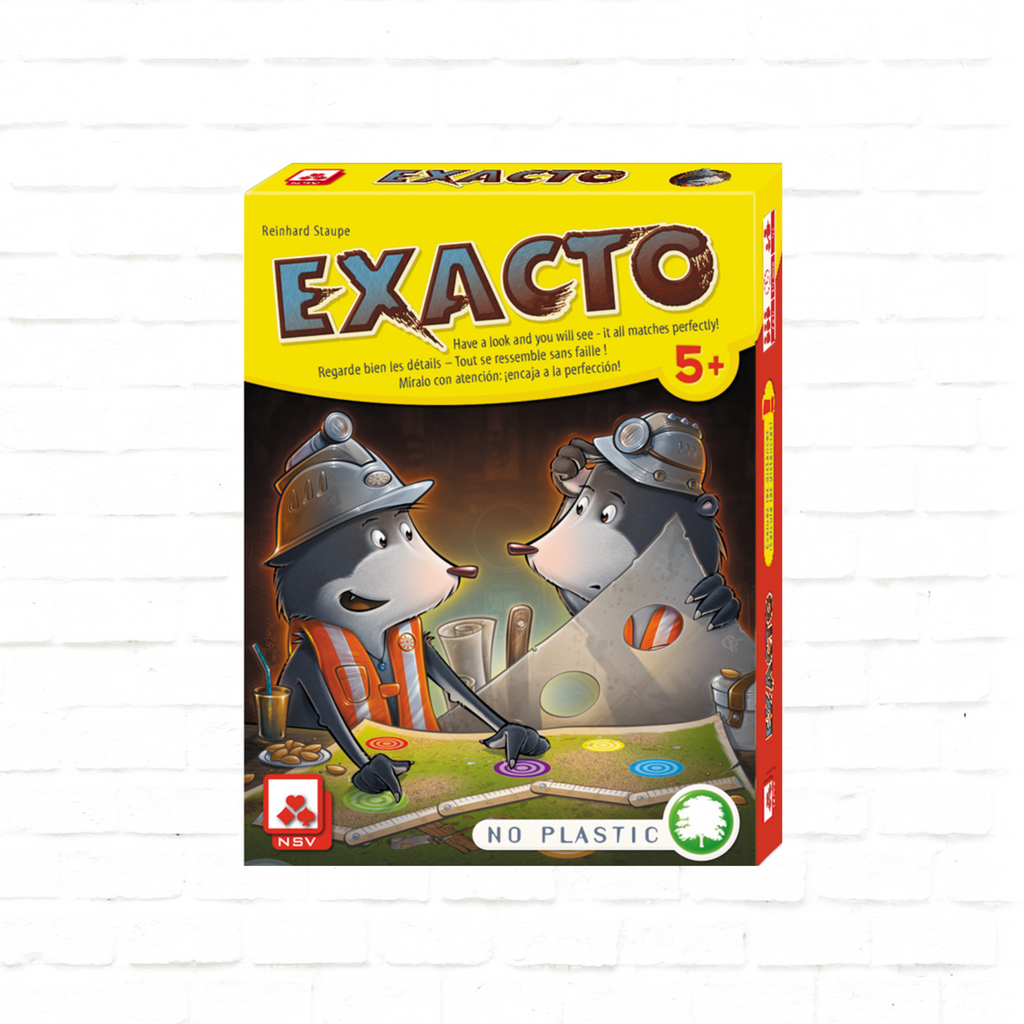 Nürnberger Spielkarten Verlag Exacto Natureline International Edition card game cover of children's game for 2 to 6 players ages 5 and up