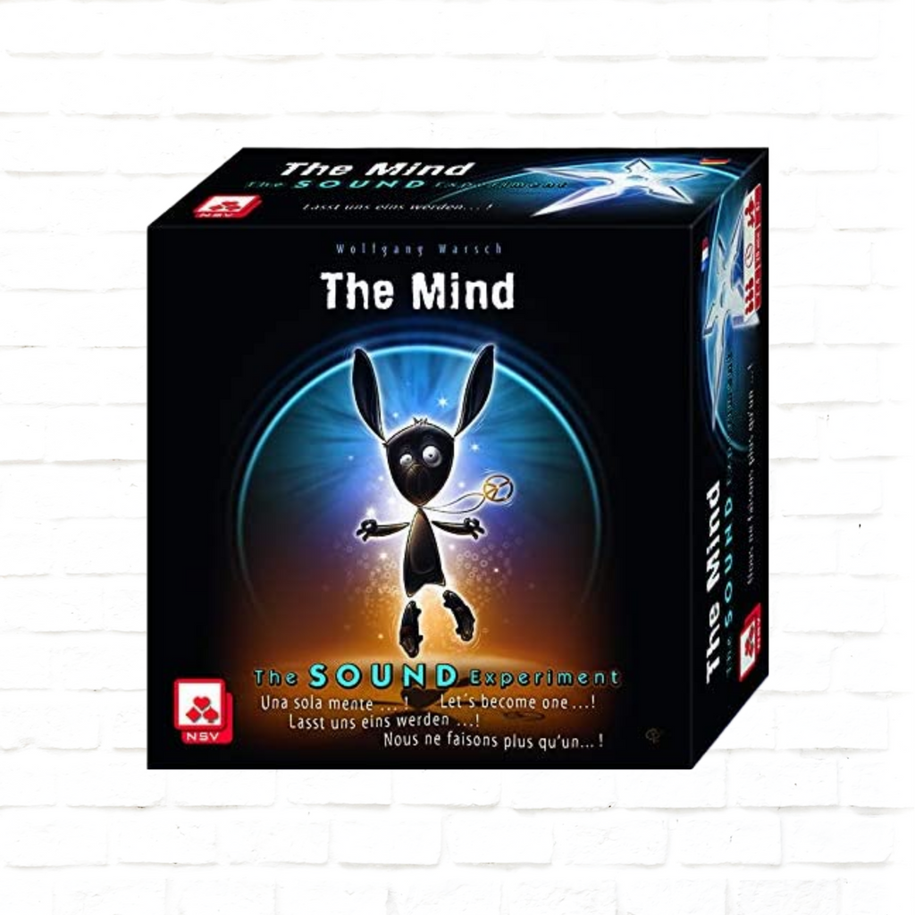 Nürnberger Spielkarten Verlag The Mind Sound Experiment International card game cover of family game for 2 to 4 players ages 8 and up