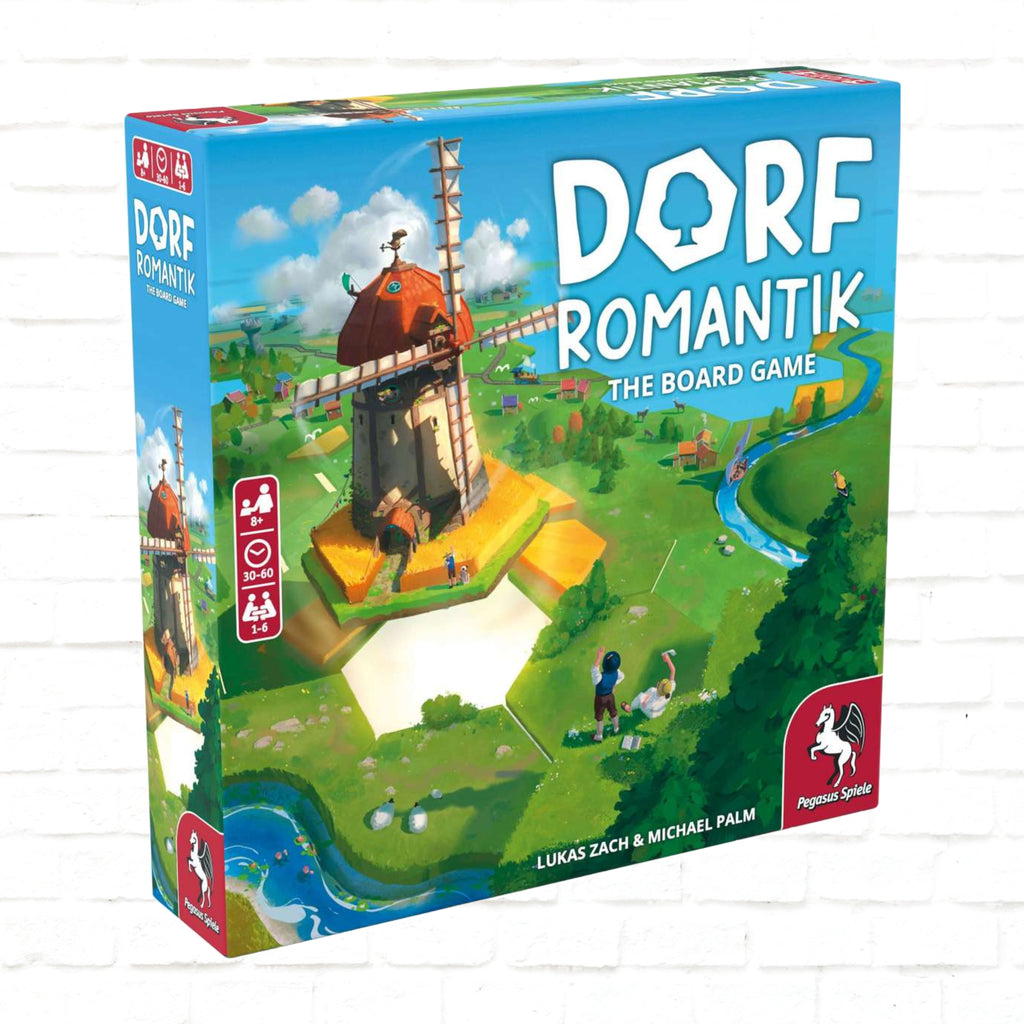 Pegasus Spiele Dorfromantik The Board Game  board game 3d cover English Edition