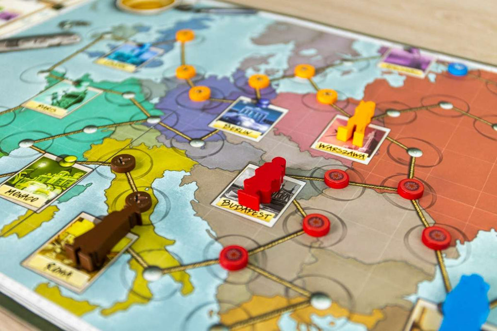 Pegasus Spiele Spy Connection game board