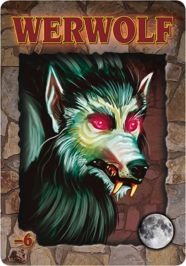 Pegasus Spiele Ultimate Werewolf card of the werewolf