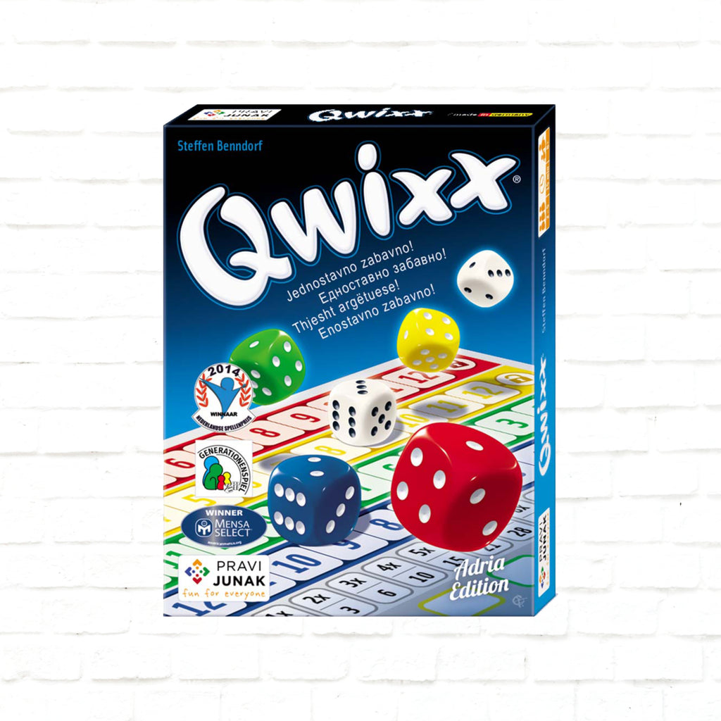 Pravi Junak Qwixx Adria Edition dice game 3d cover