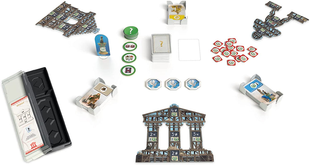 Repos Production 7 Wonders Architects gameplay setup for three player game
