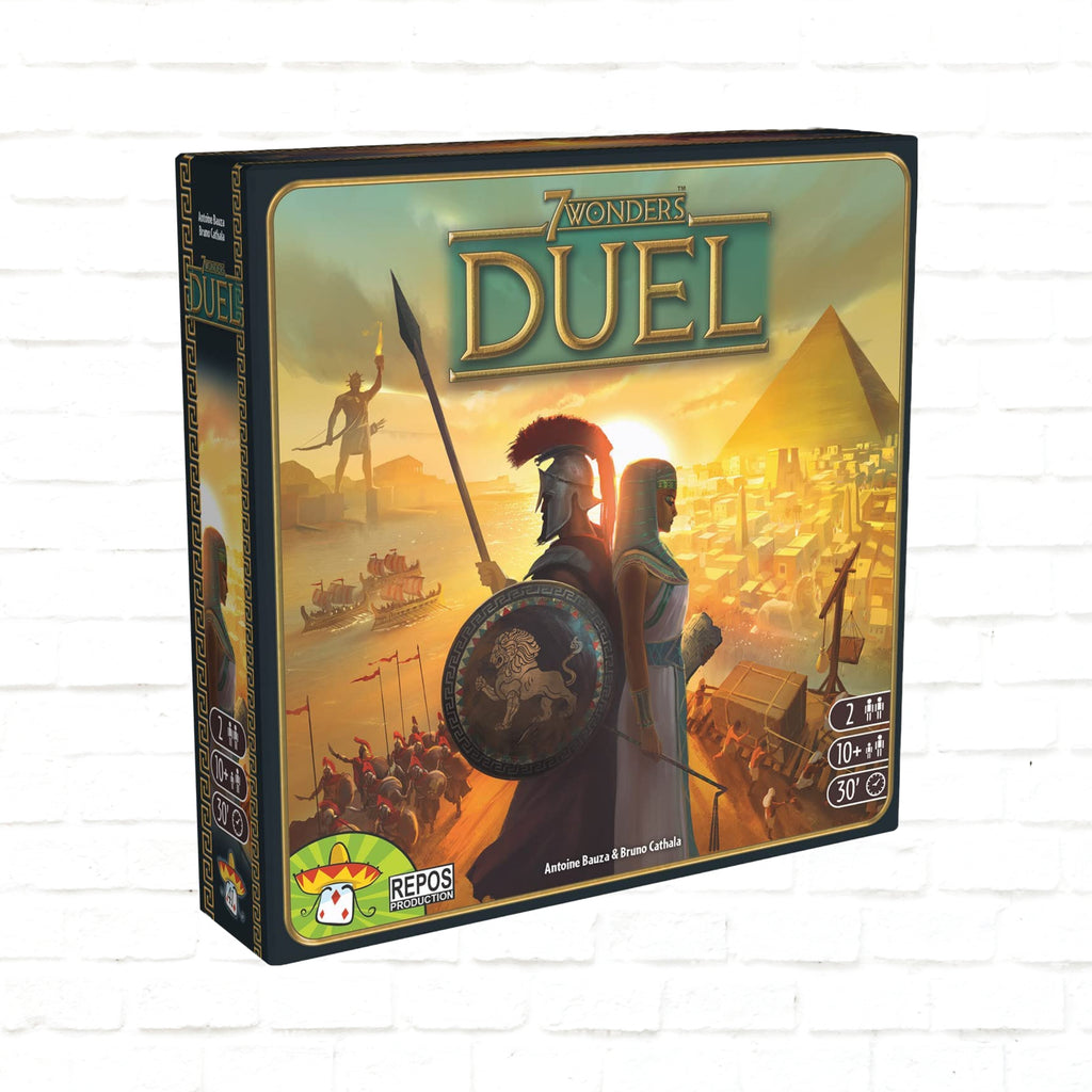 7 wonders duel board game cover of English Edition