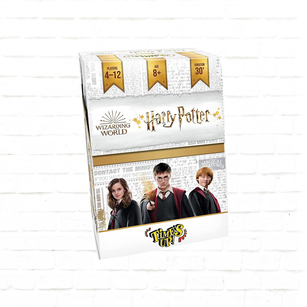 Repos Production Time's Up! Harry Potter party card game cover