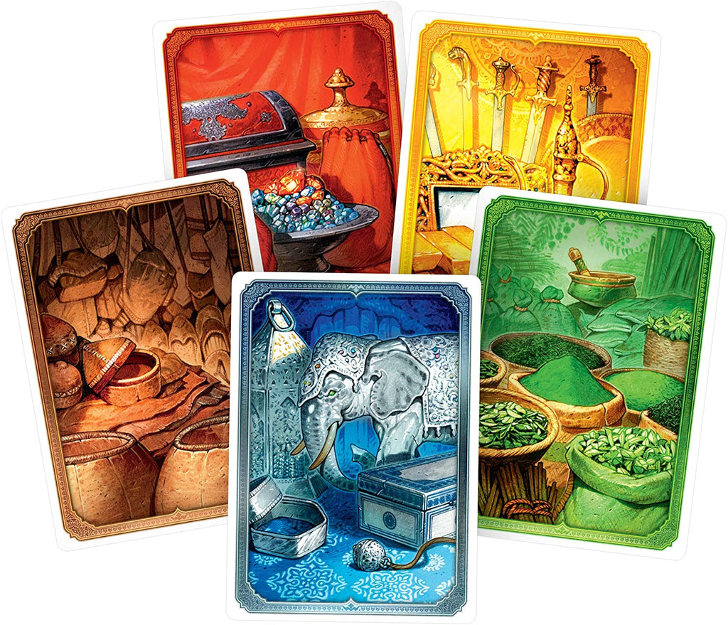 Space Cowboys Jaipur 2nd Edition card game spices cards 