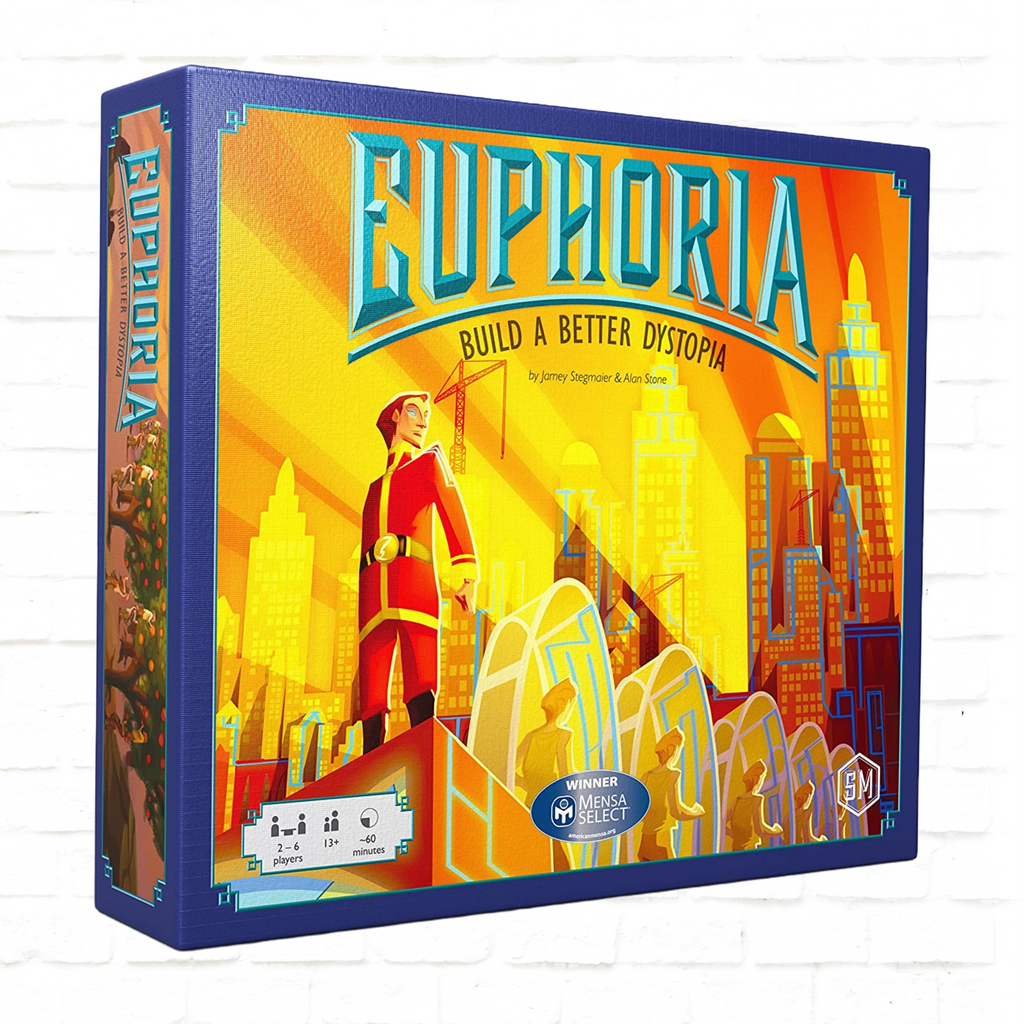 Stonemaier Games Euphoria board game 3d cover