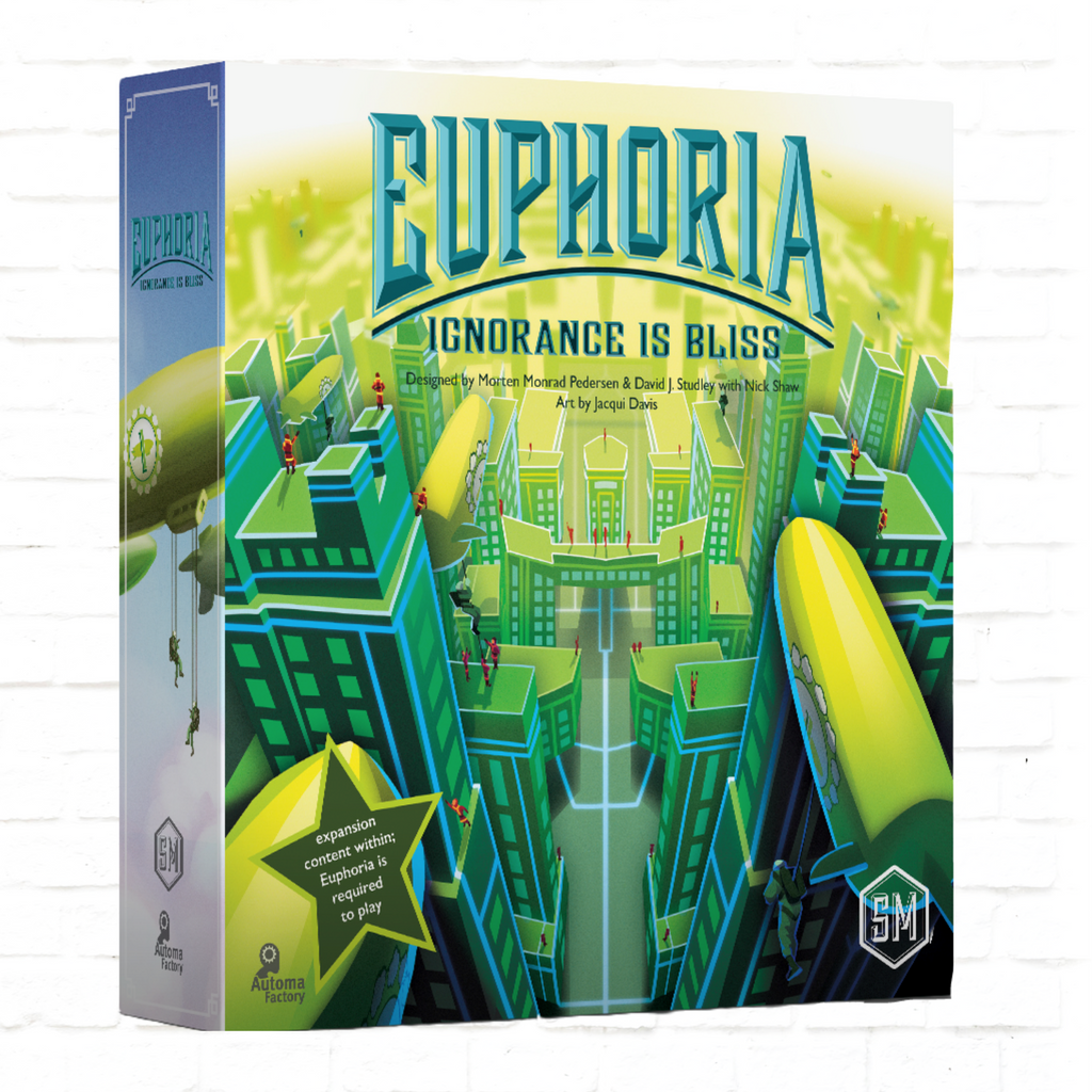 Stonemaier Games Euphoria Ignorance is Bliss Expansion board game 3d cover