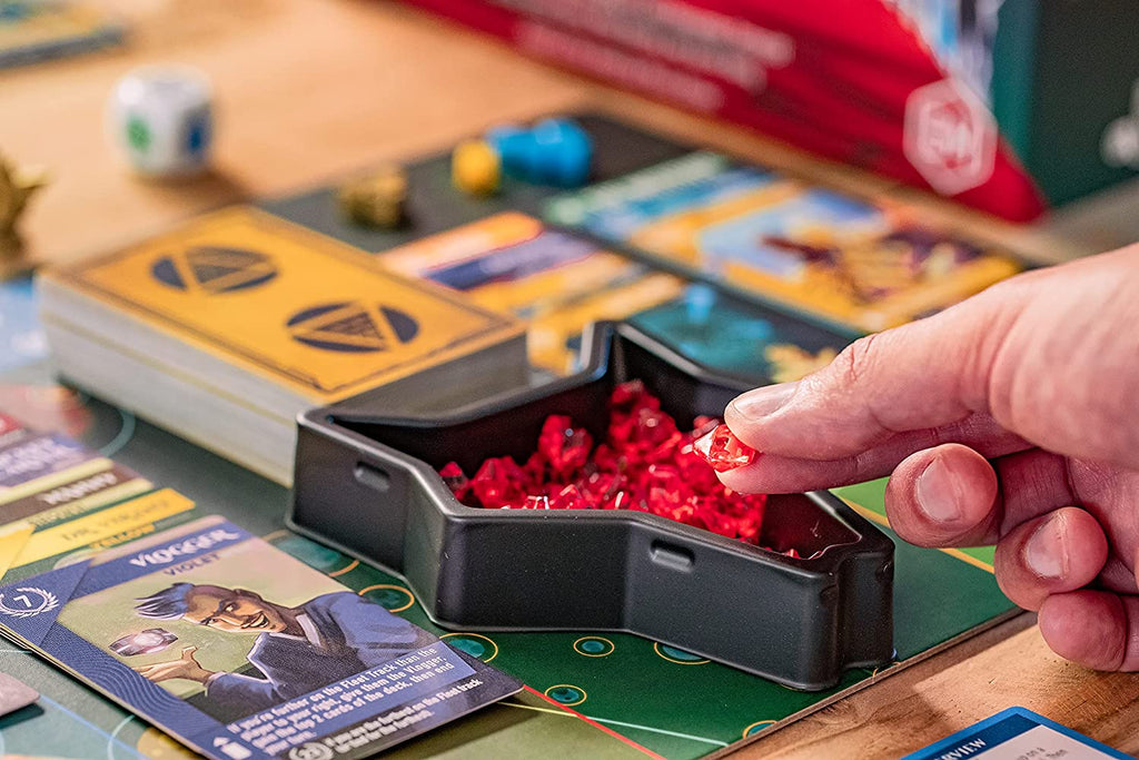 Stonemaier Games Red Rising board game player picking up a gem