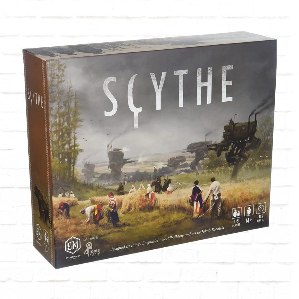 Stonemaier Games Scythe board game English Edition 3d cover