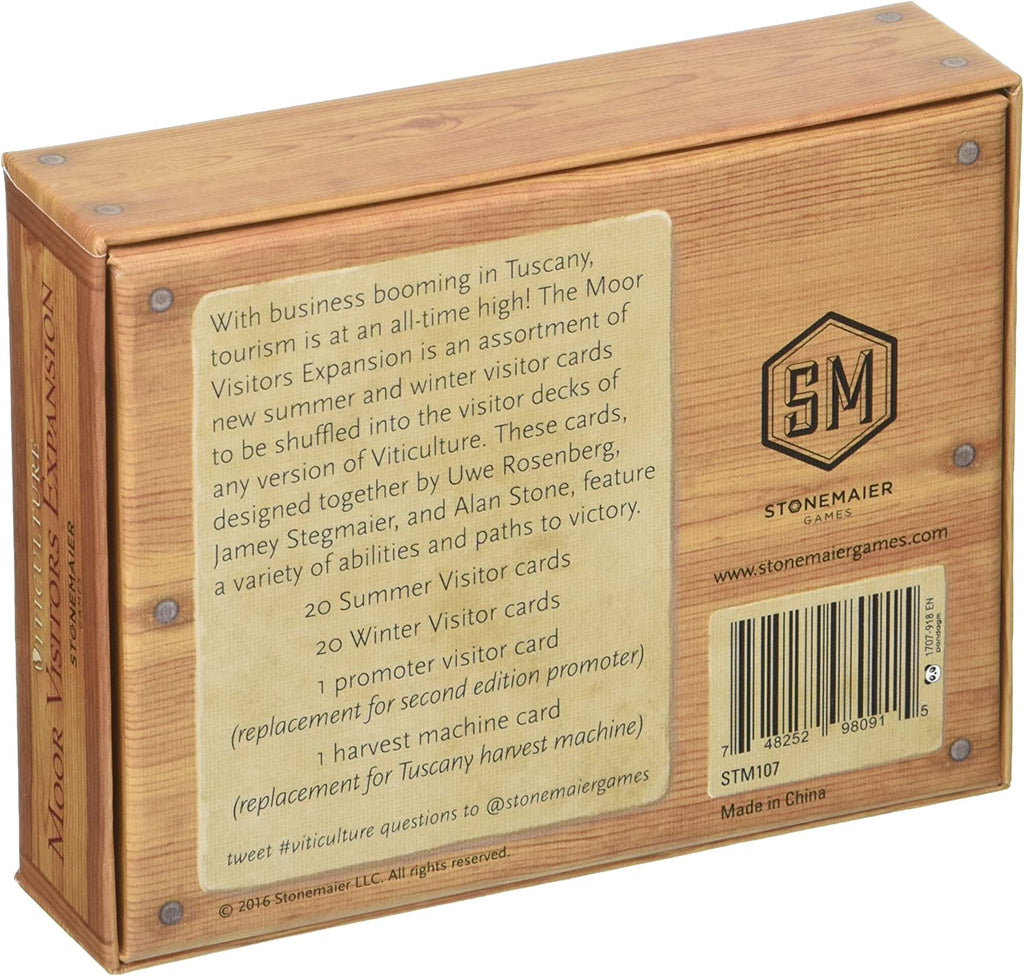 Stonemaier Games Viticulture Moor Visitors Expansion board game English Edition 3d box back