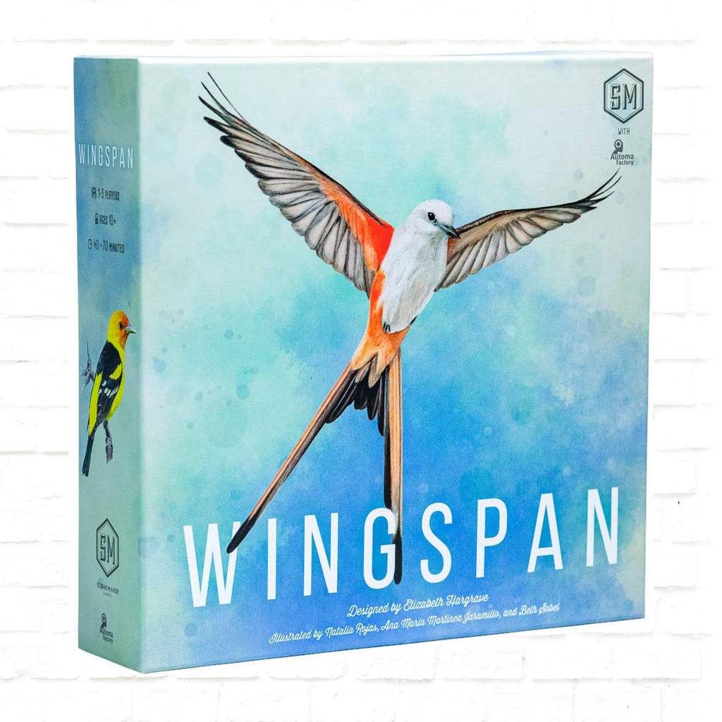 Stonemaier Games Wingspan 2nd Edition board game 3d cover