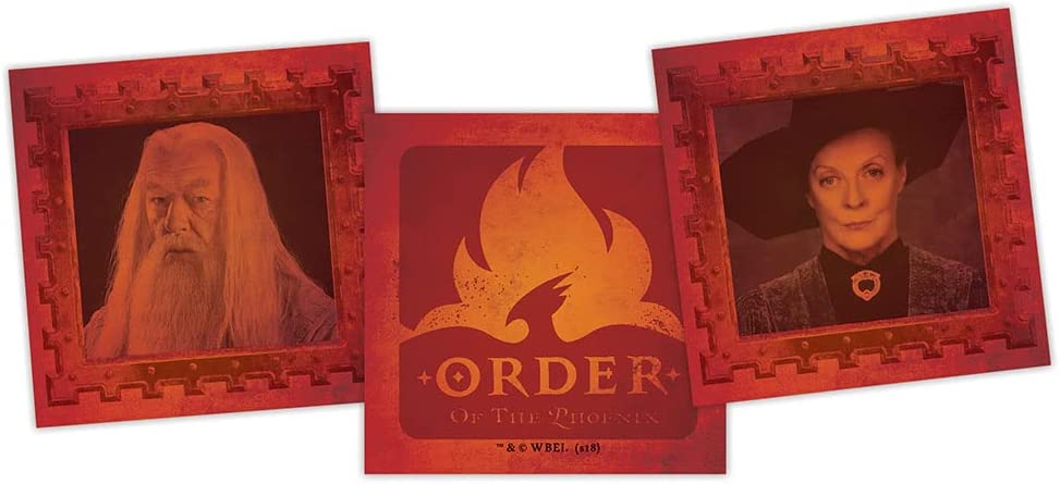 USAOPOLY Codenames Harry Potter card game order of the Phoenix with Dumbledore and Professor Minerva McGonagall