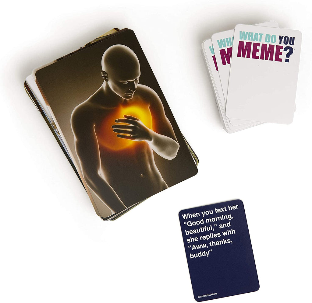  What do you meme card game meme play example