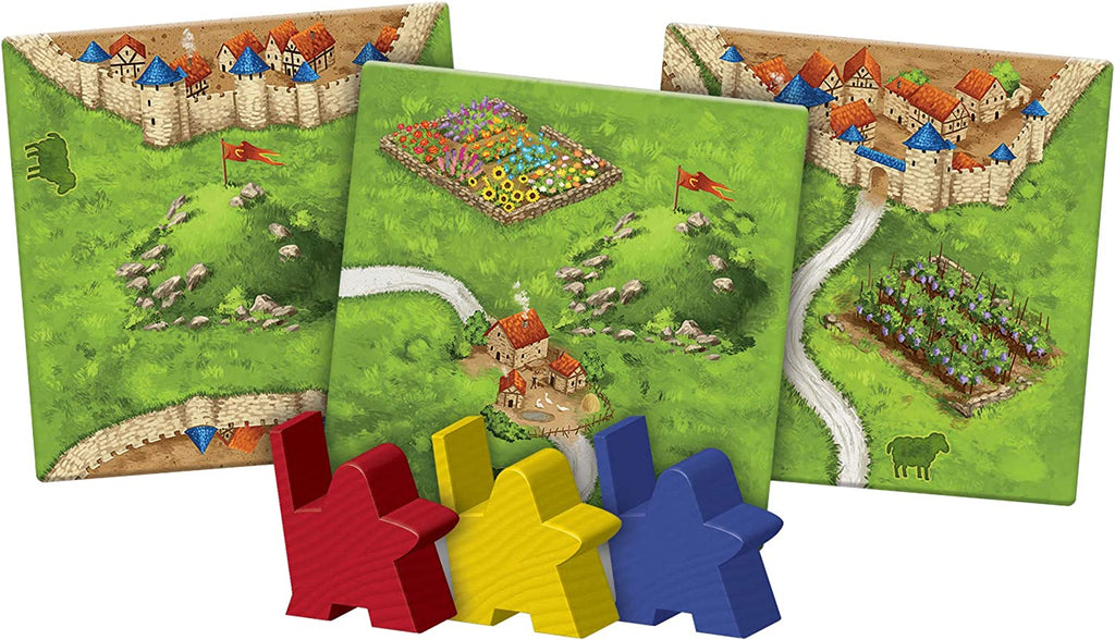 Z-Man Games Carcassonne #9 Hills and Sheep expansion board game shephard meeples and new tiles