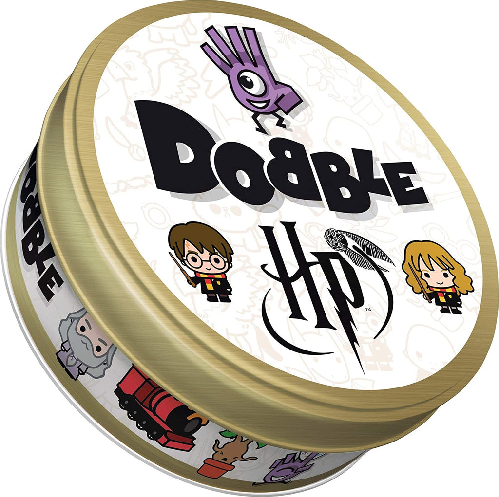 dobble harry potter card game tin box