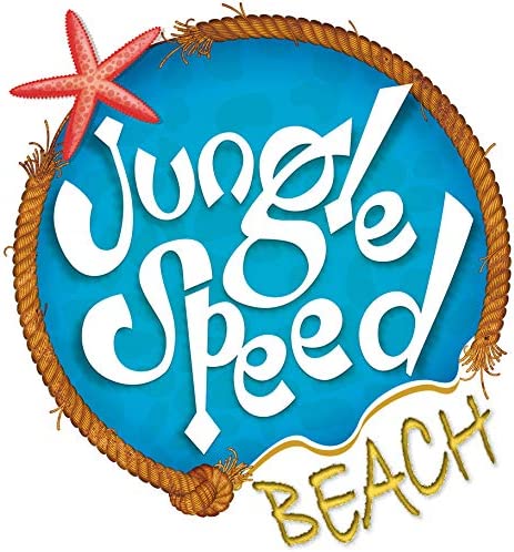 Asmodee Jungle Speed Beach card game title